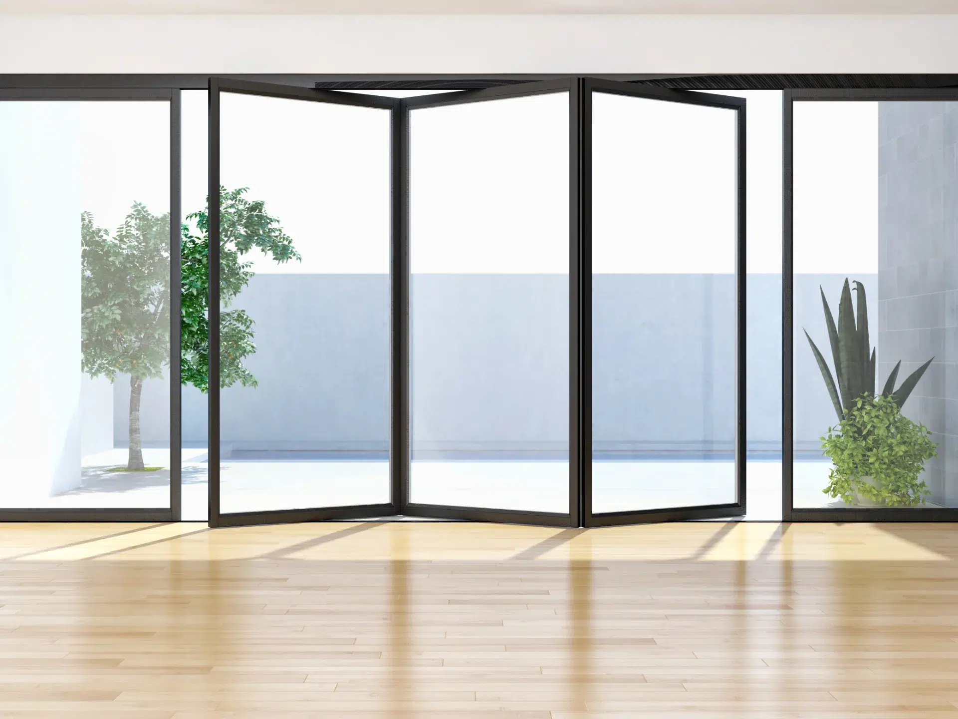 VLX 100 Bifold / Folding Door in Miami, FL | Hale Windows Miami - detail 1