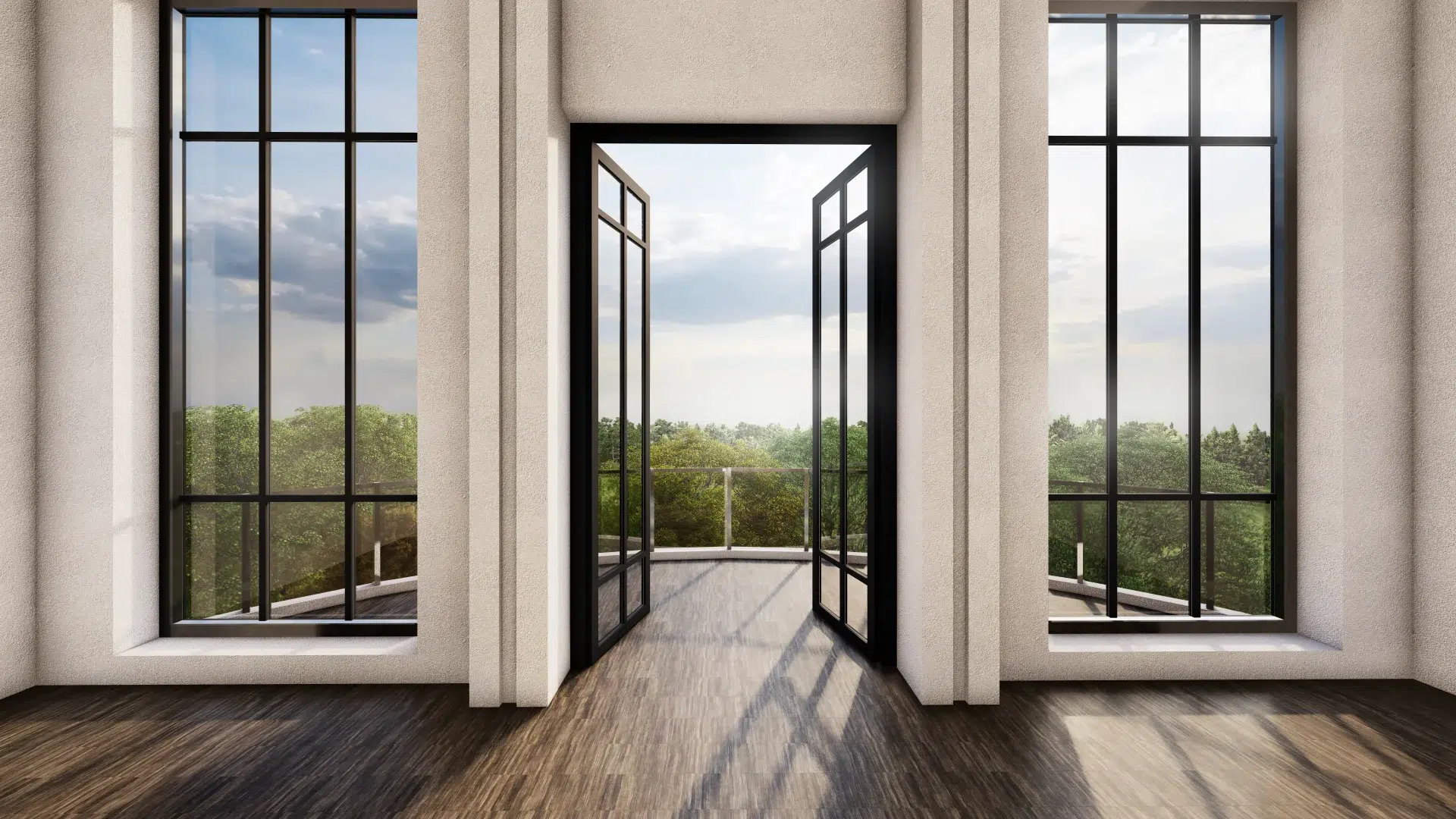 VLX 100 Double Swing / French Door in Miami, FL | Hale Windows Miami - detail 1