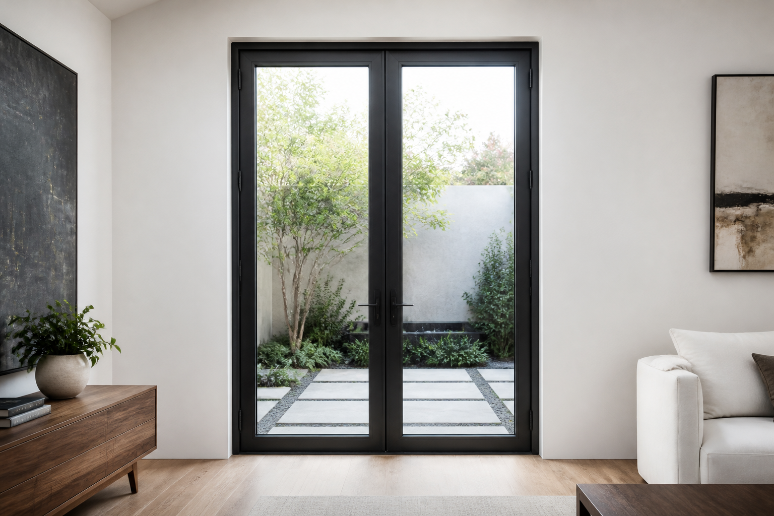 VLX 100 Double Swing / French Door in Miami, FL | Hale Windows Miami - detail 6