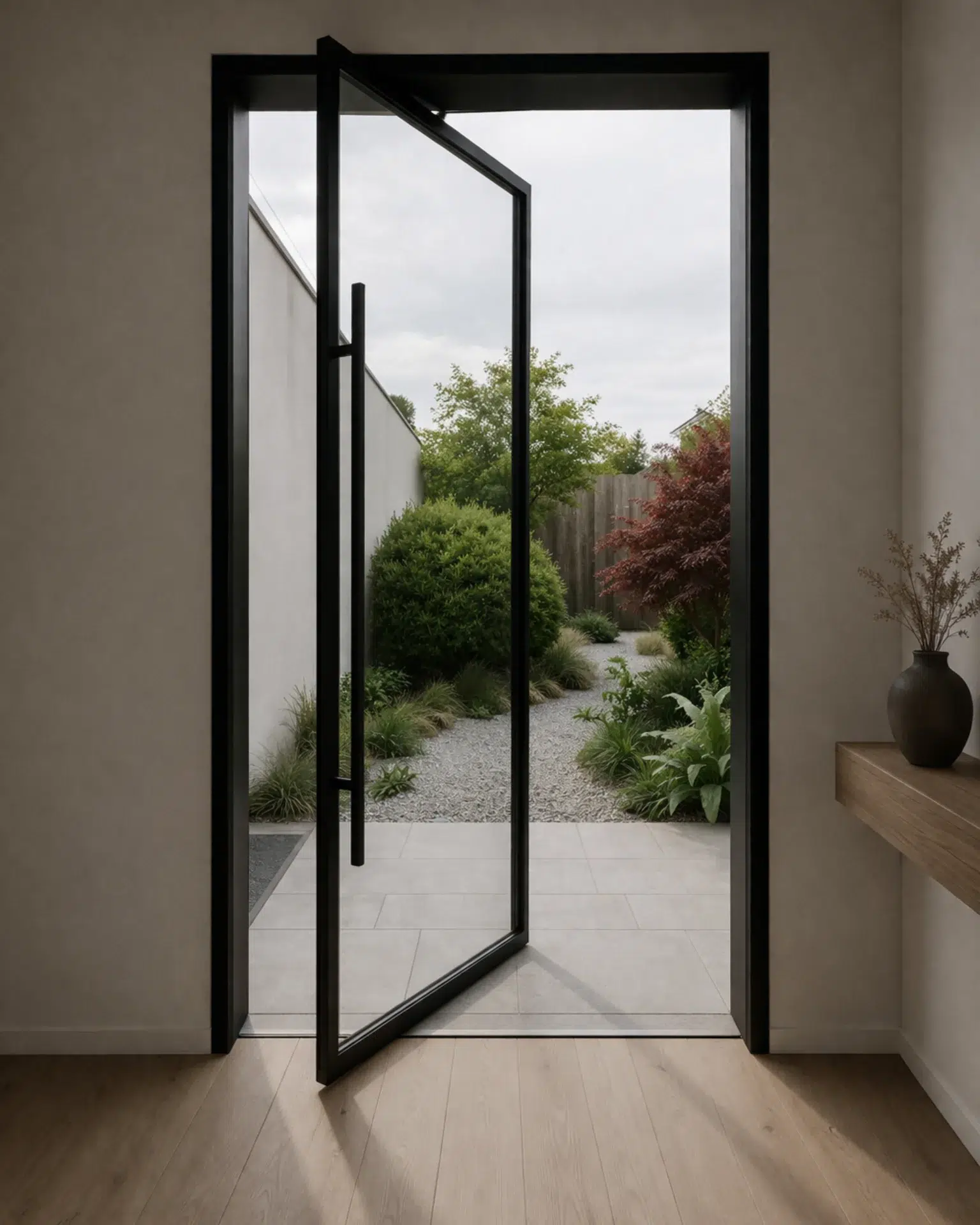 VLX 100 Pivot Door in Miami, FL | Hale Windows Miami - detail 1